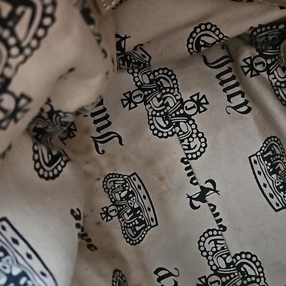 Juicy Couture Handbag Purse Y2K Vintage Brown Gold - Picture 13 of 14